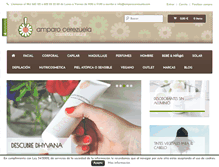 Tablet Screenshot of amparocerezuela.com